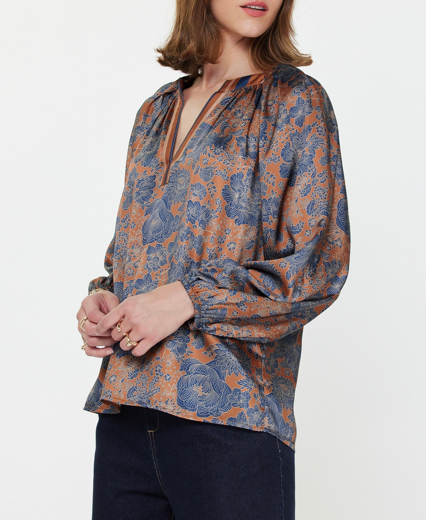 Tompkins Floral Blouse