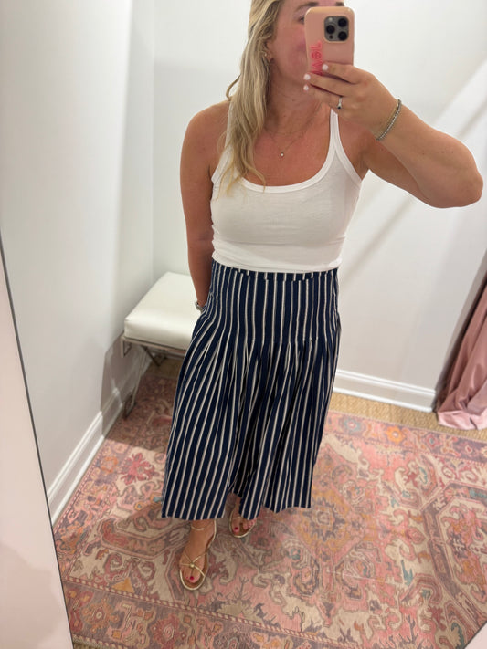 Lusana Diana Skirt in Zayn Stripe