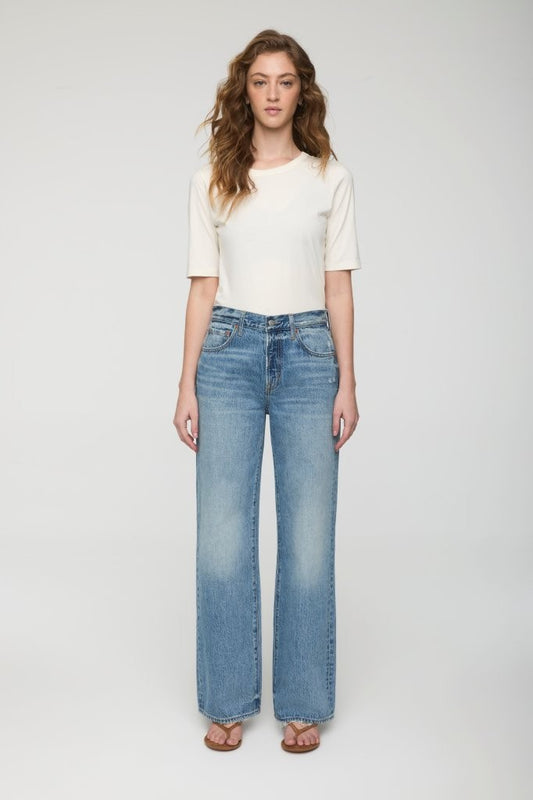 Pistola Harlowe Relaxed Jean in Serpentine Vintage