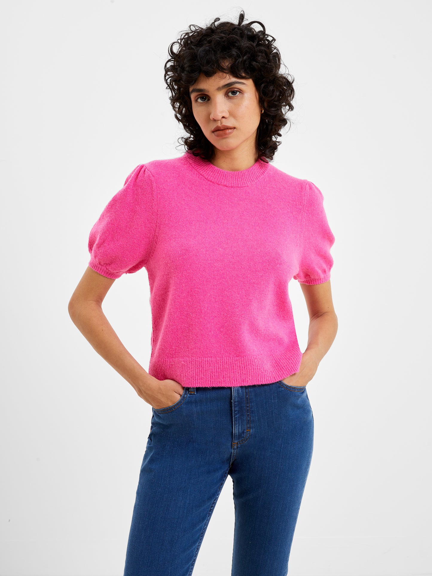 French Connection Vhari Short Sleeve Jumper