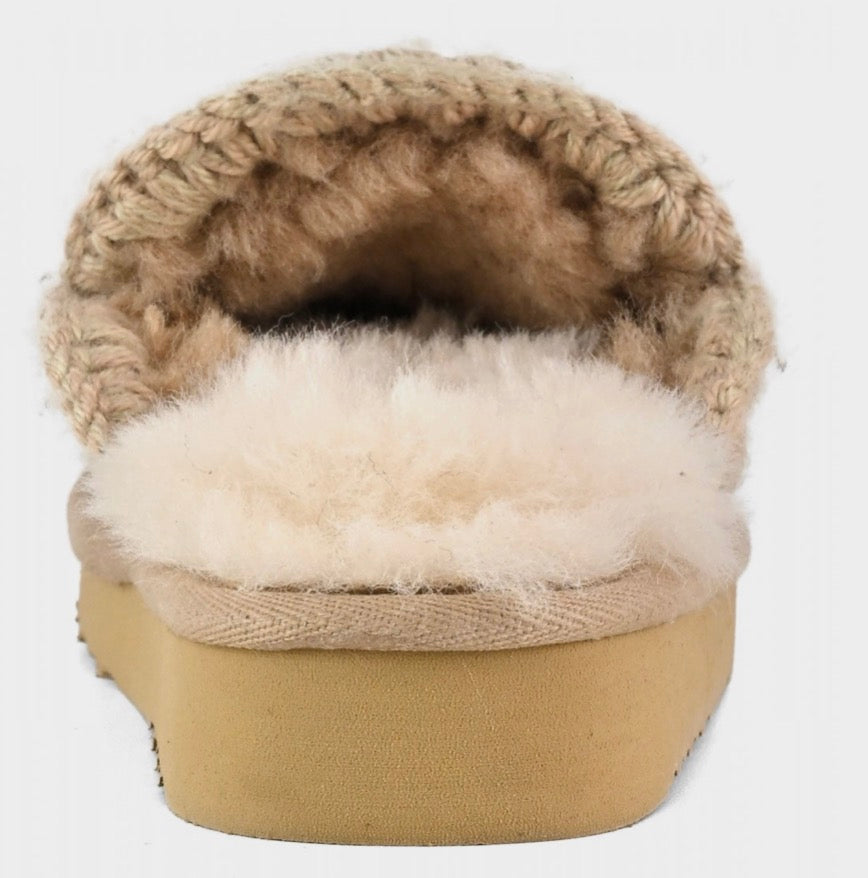 Mou Eskimo Slipper in Camel