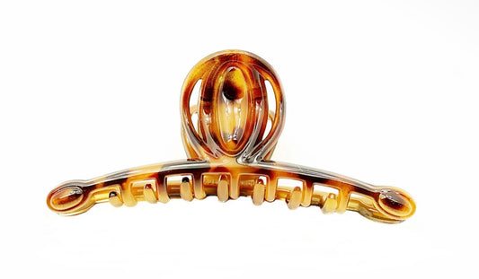 Medusa’s Heirlooms Brown Tort French Jaws Clip