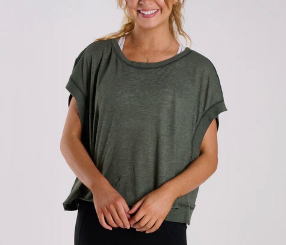 FP Movement My Time Tee in Ivy