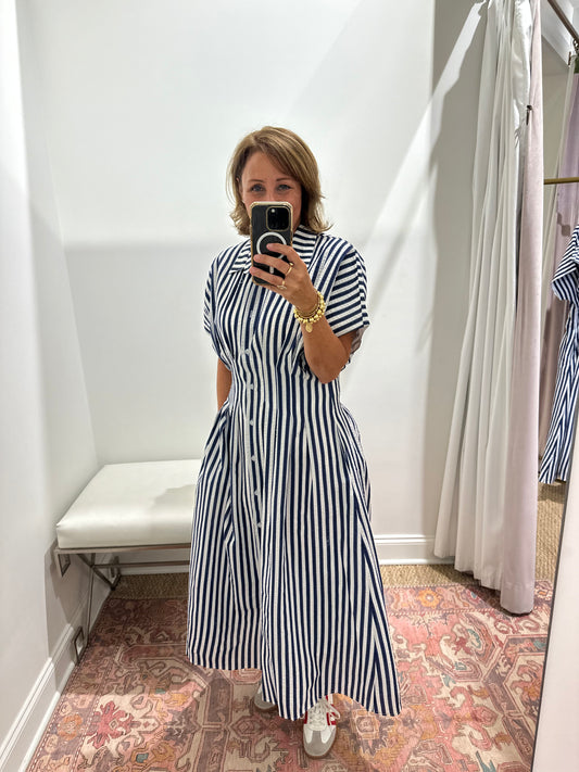 Lamar Stripe Maxi Dress