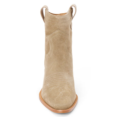 Matisse Arlo Ankle Boot in Taupe Suede