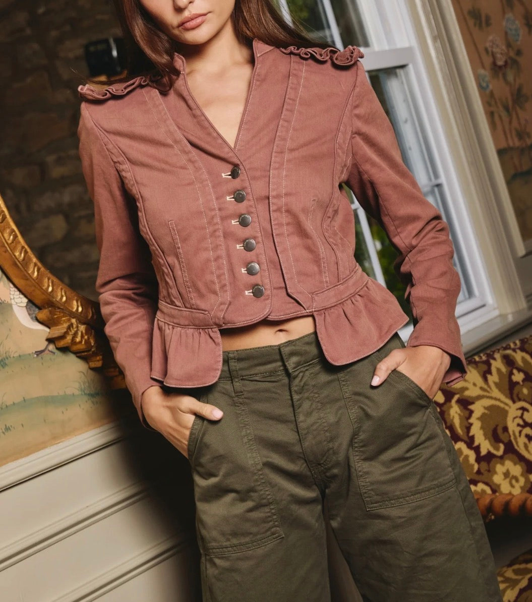 Love The Label Isabella Jacket in Copper Brown