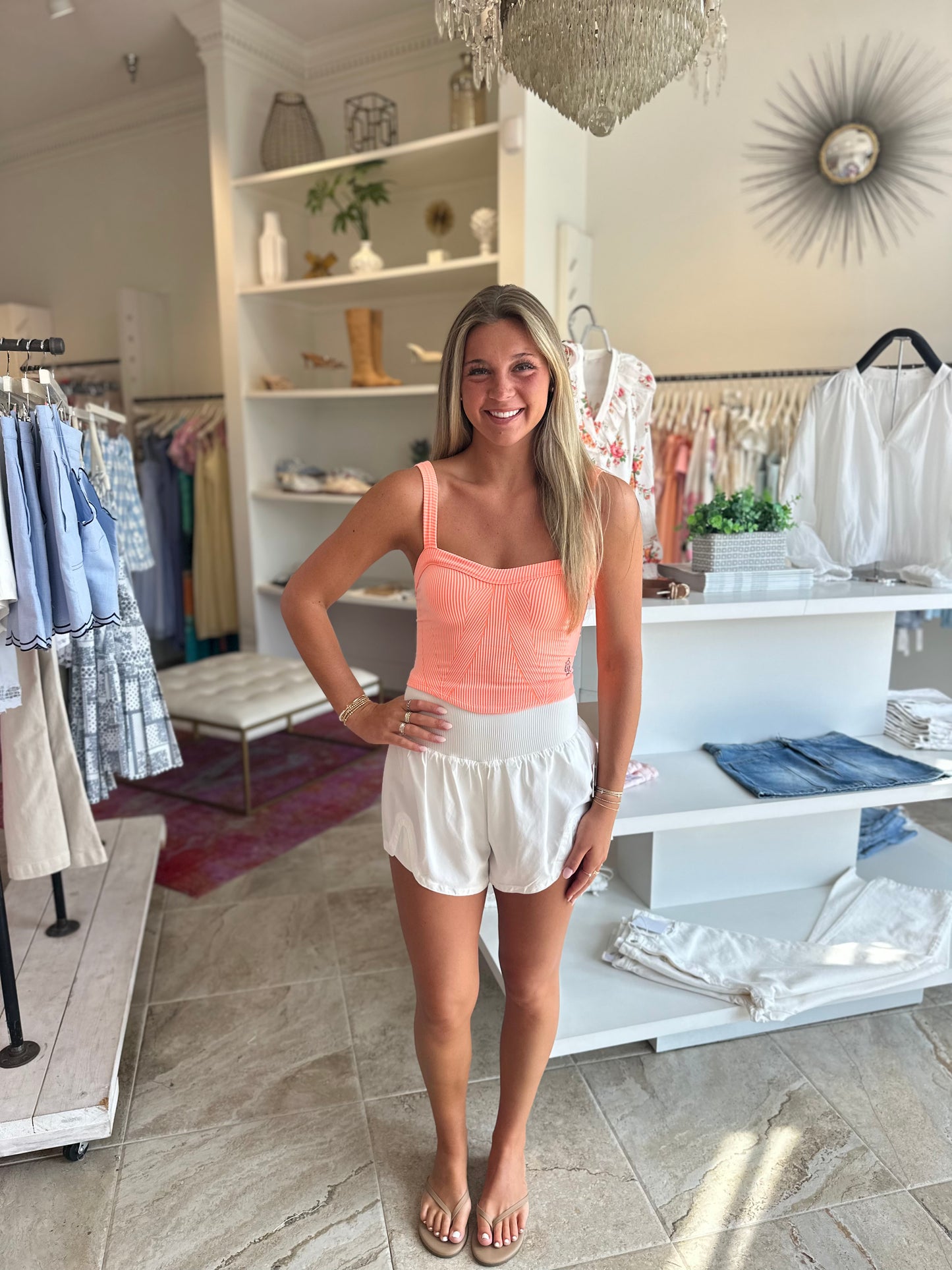 FP Movement Perfectly Plated Cami in Burnin Up Combo