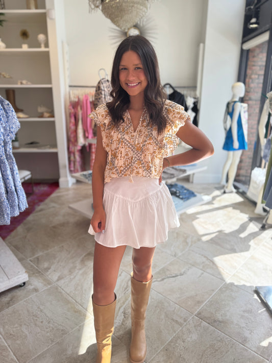 Sienna Ruffle Blouse