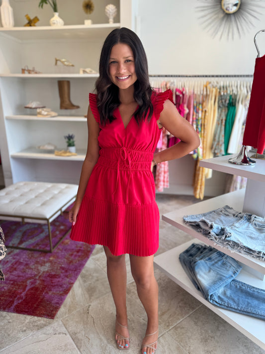 Renee Pleated Dress