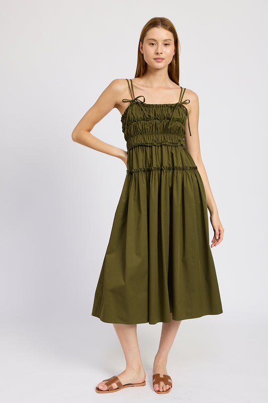 En Saison Marianne Ruffled Maxi Dress