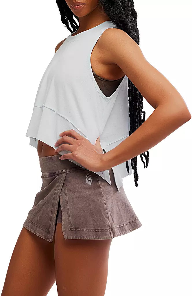 FP Movement Hot Shot Mini Skort in Chocolate