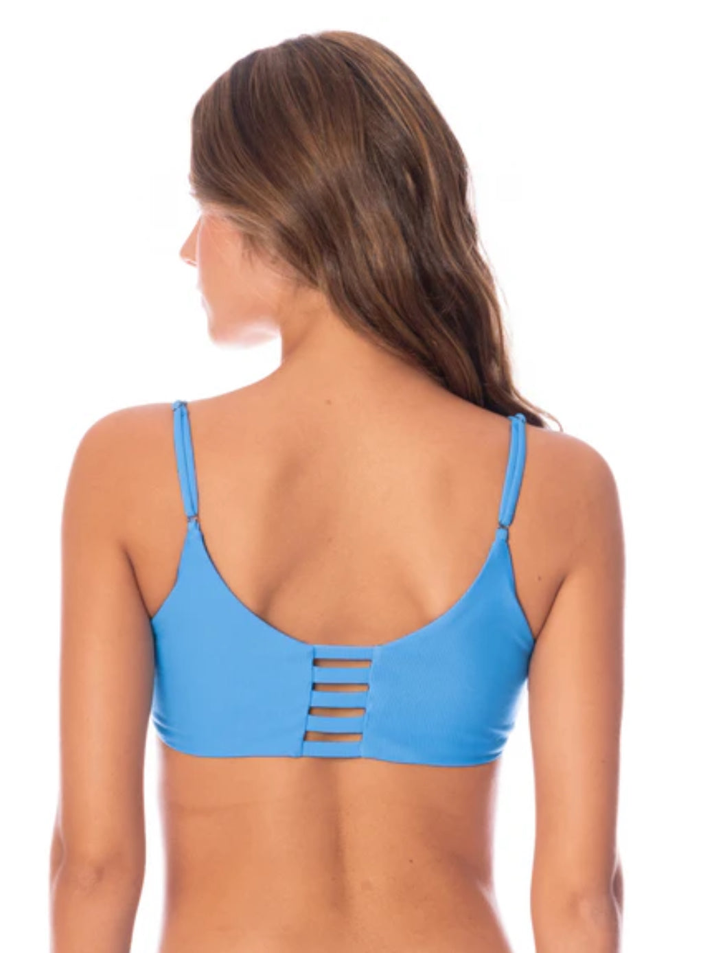 Maaji Stone Blue Praia Bikini Top