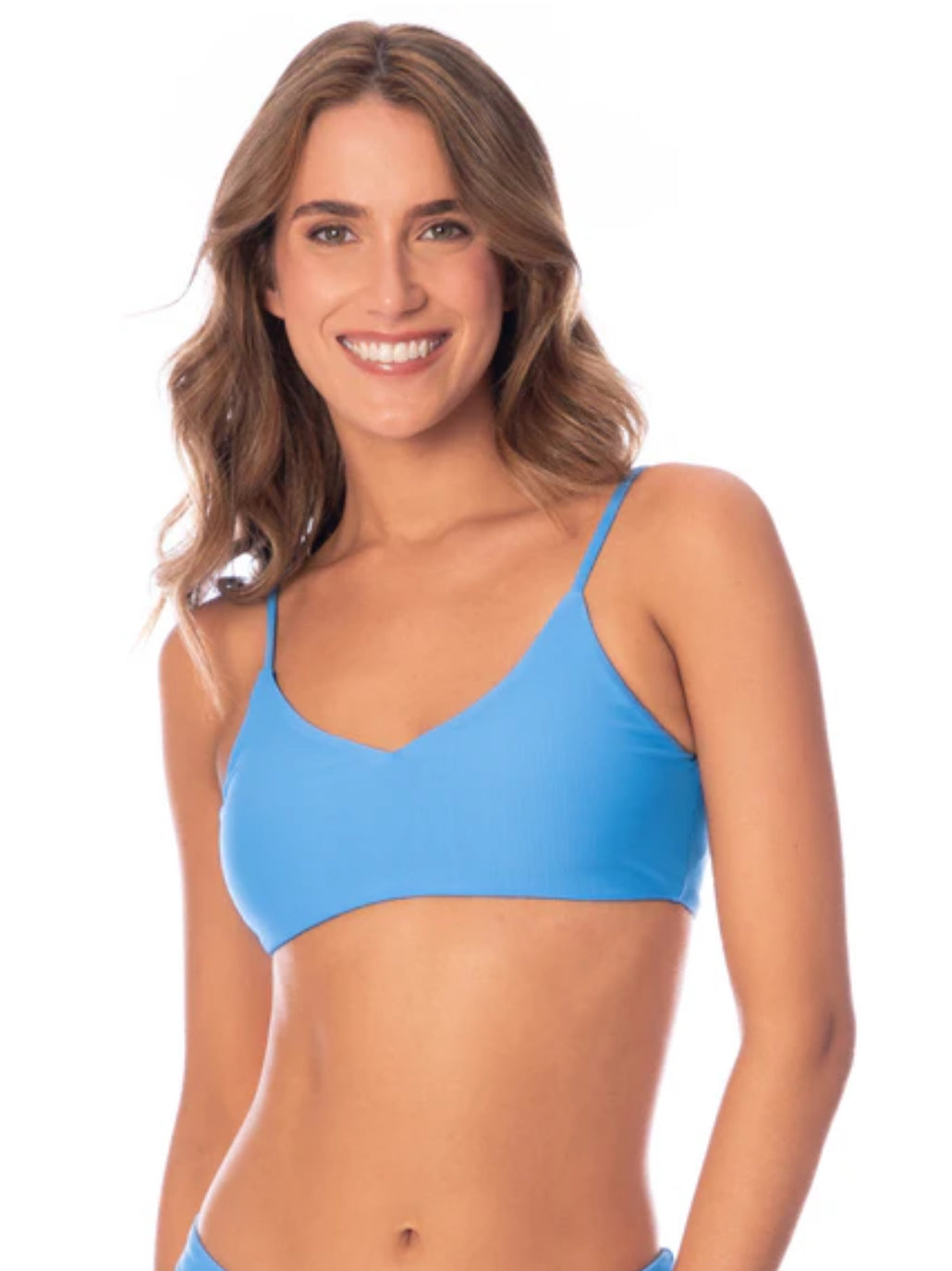 Maaji Stone Blue Praia Bikini Top