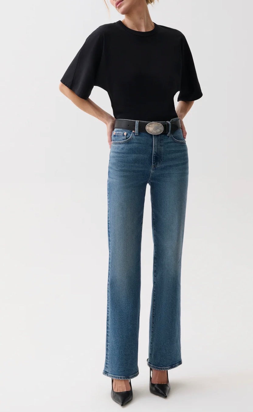 Pistola Evie High Rise Slim Boot Jean in Soho