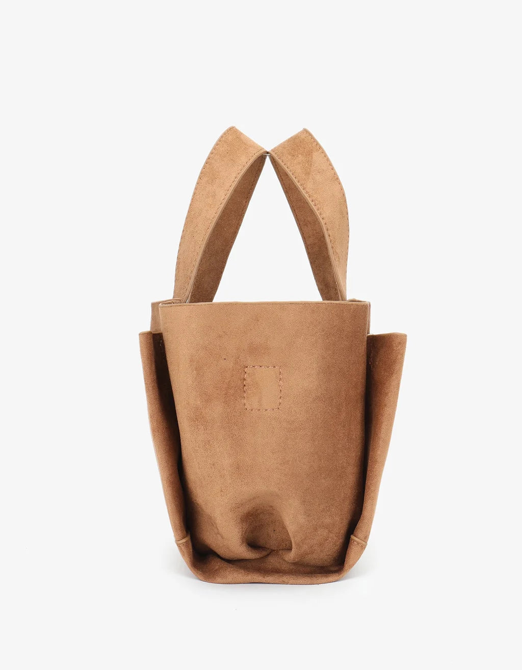 Remi & Reid Ella Mini Faux Suede in Camel