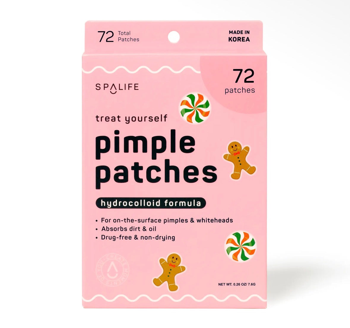My Spa Life Christmas Holiday Treats Pimple Patches