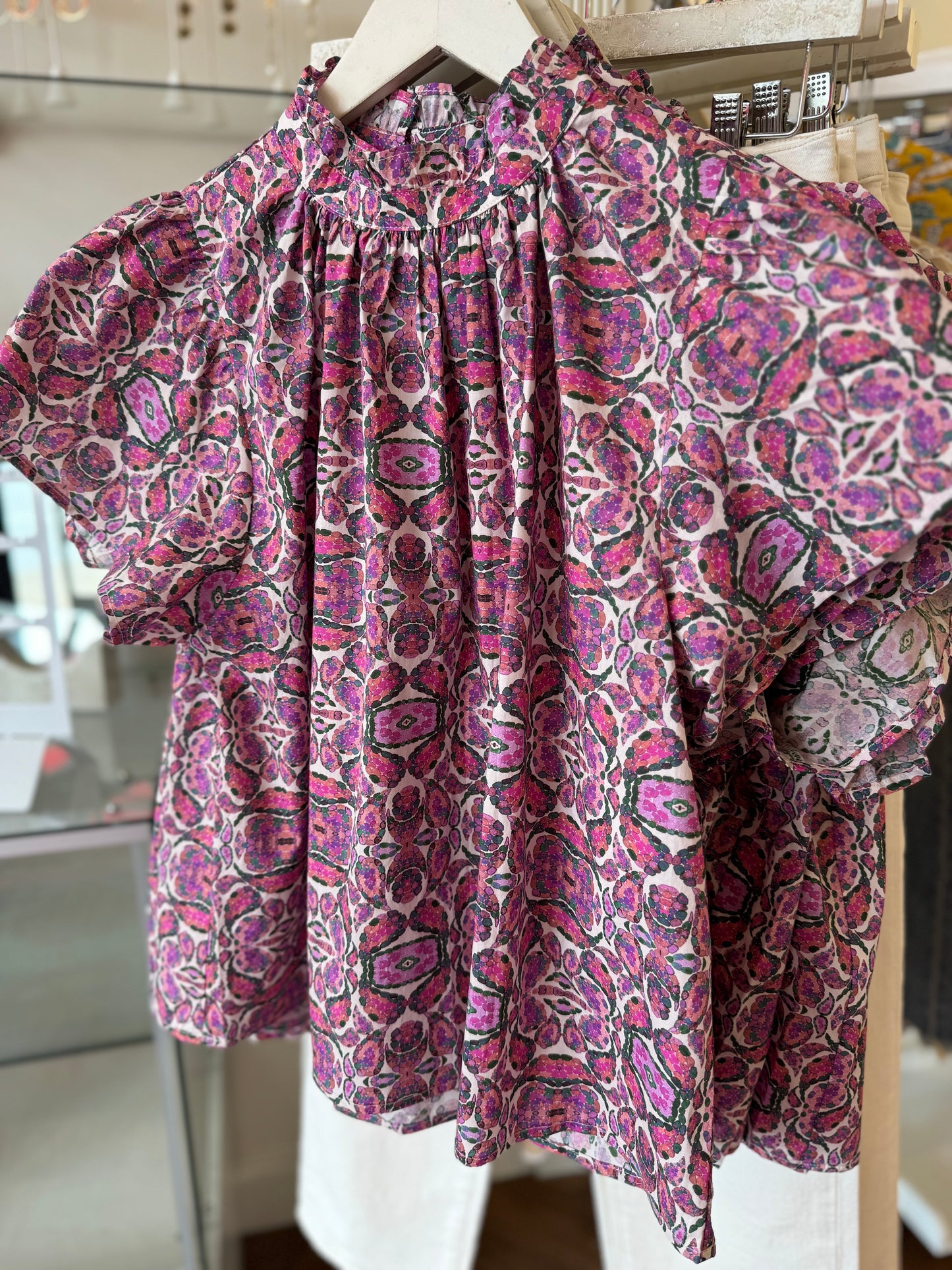 Laurenzo Print Top