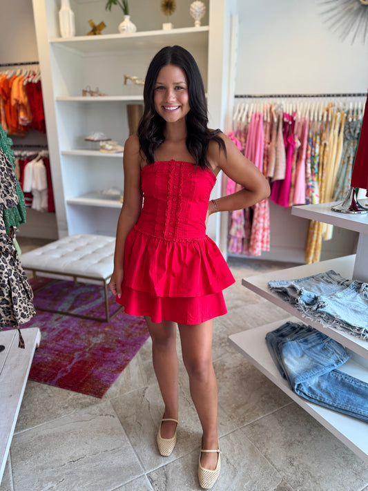 Tasha Strapless Mini Dress