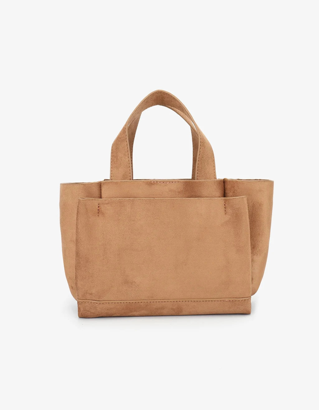 Remi & Reid Ella Mini Faux Suede in Camel