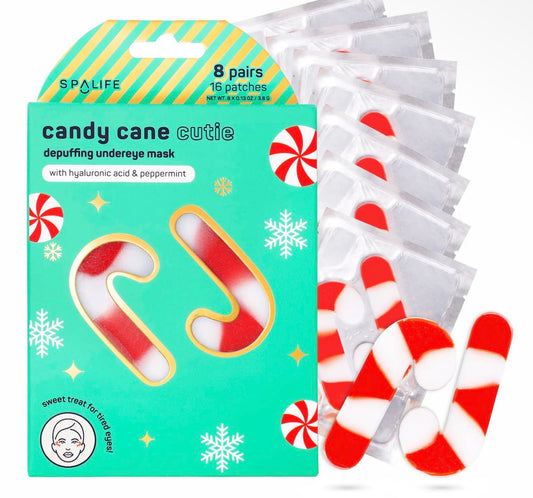 My Spa Life Christmas Candy Cane Undereye Patches