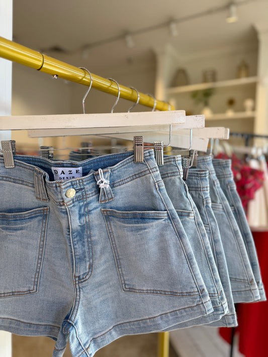 Daze Valley Girl High Rise Short in Romcom