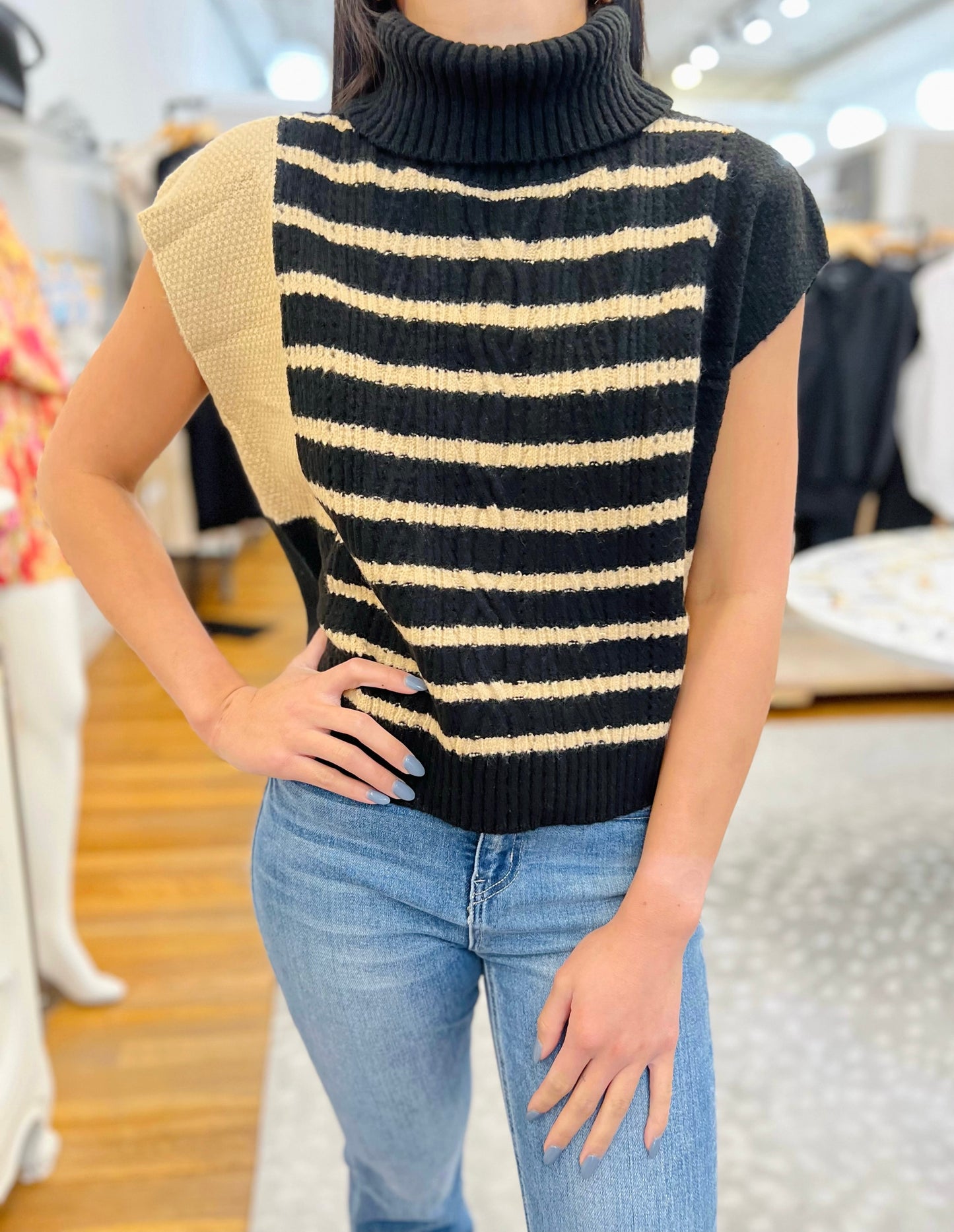 Salem Stripe Sweater