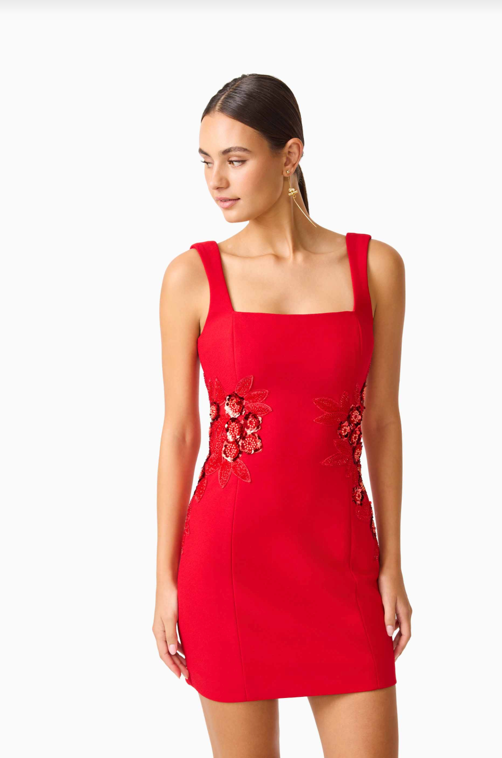 Elliatt Solina Mini Dress in Red