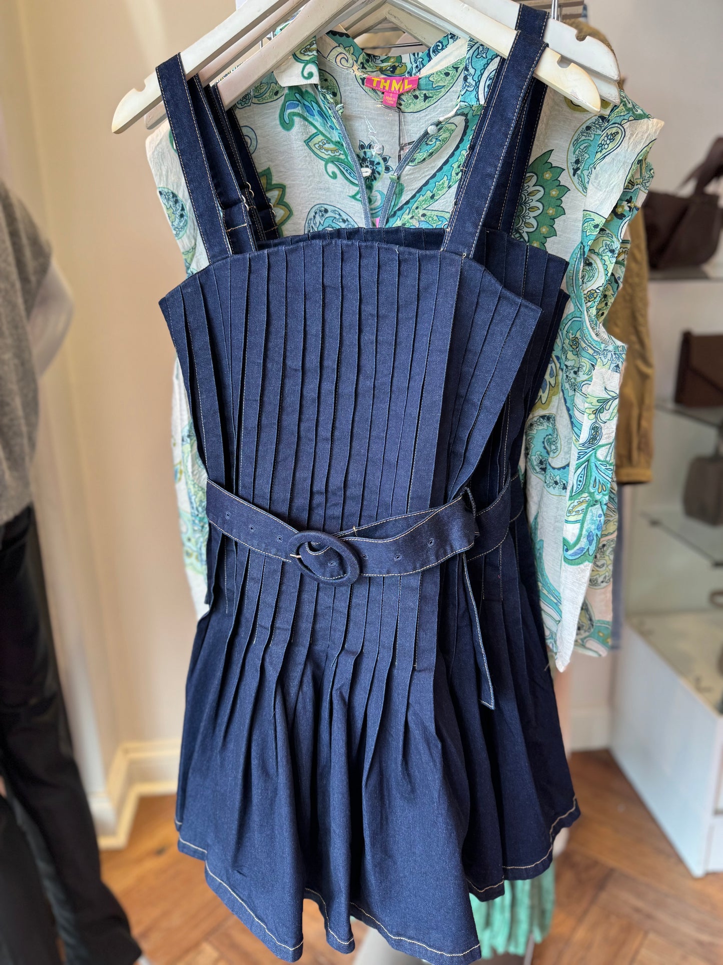 Decker Denim Mini Dress