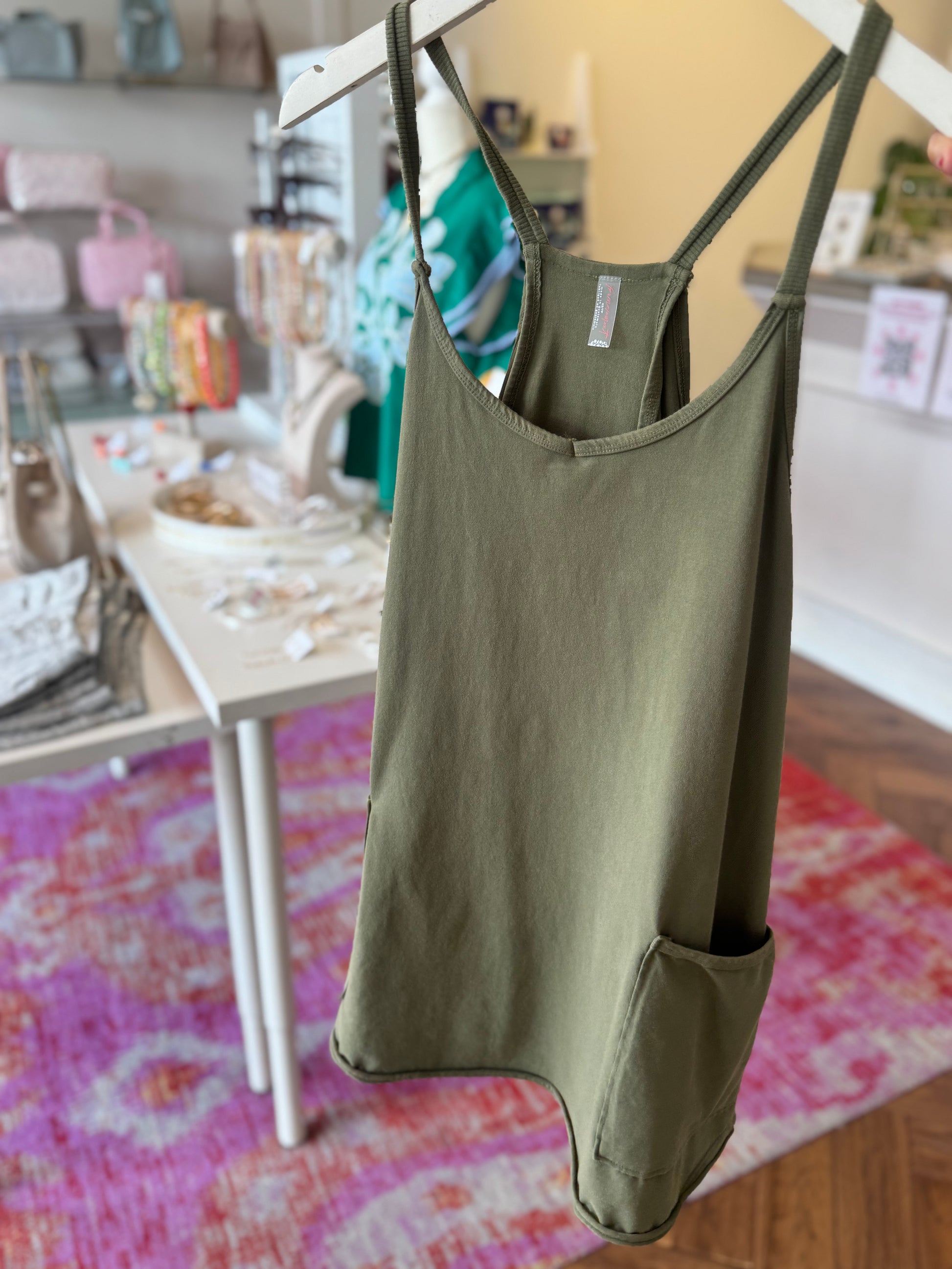 FP Movement Hot Shot Mini Dress in Terrain