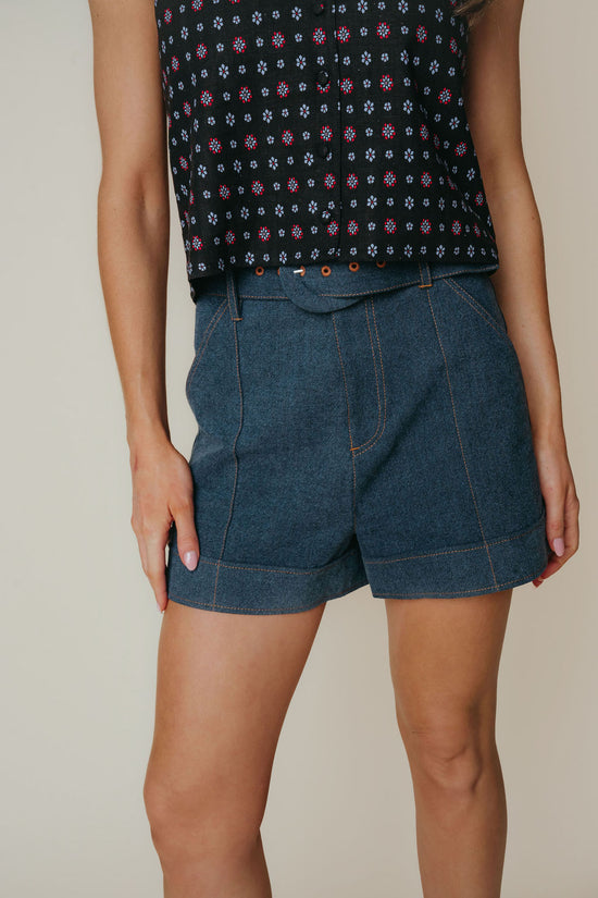 La Roque Camila Short in Light Denim