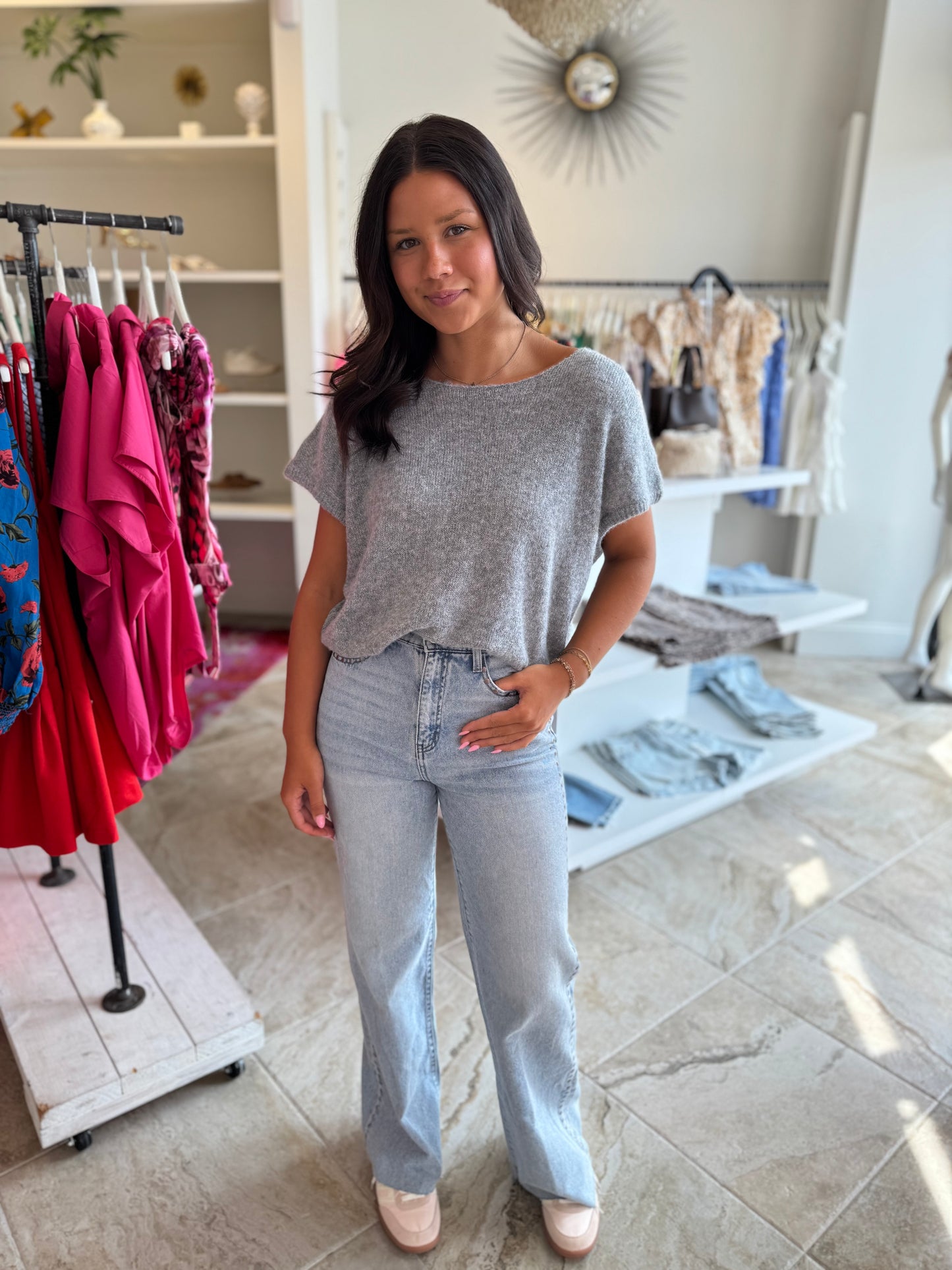 Tessie Grey Sweater