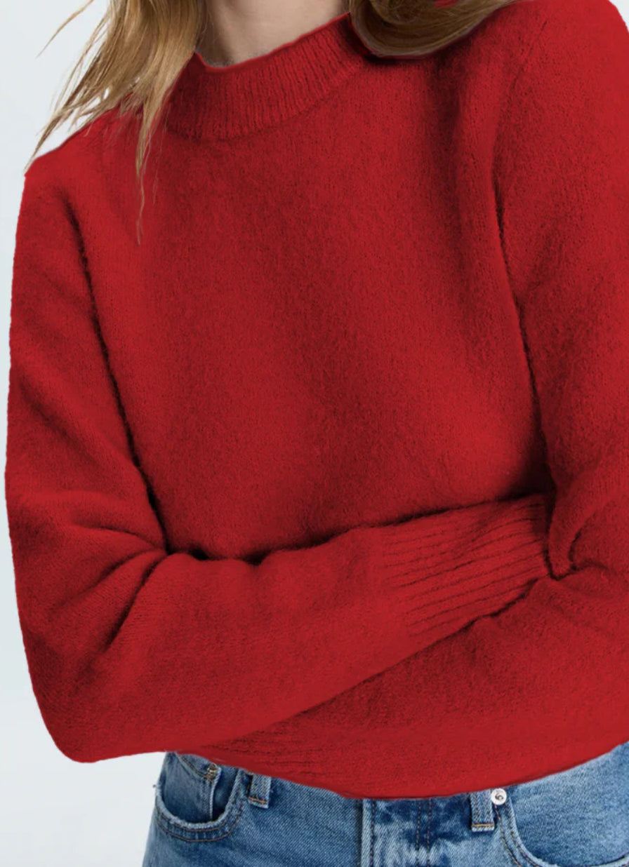 Pistola Sara Sweater in Rouge