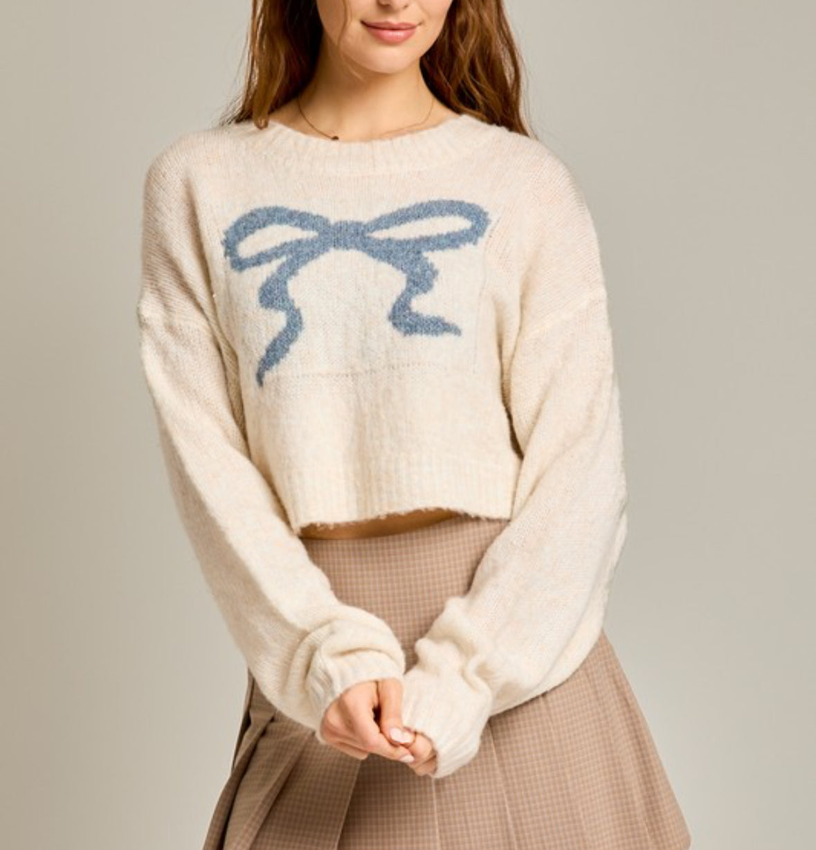 Duffy Bow Sweater