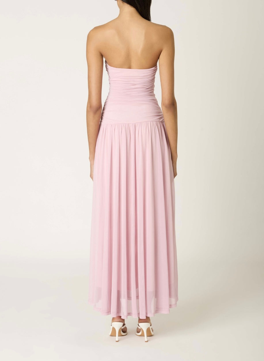 Nia Beverly Dress in Cameo Pink