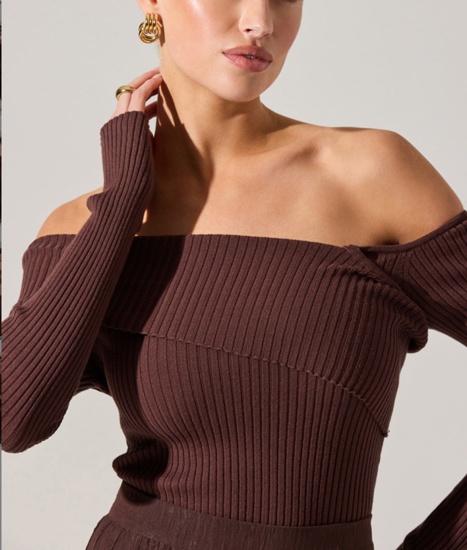 ASTR Daniella Sweater in Brown