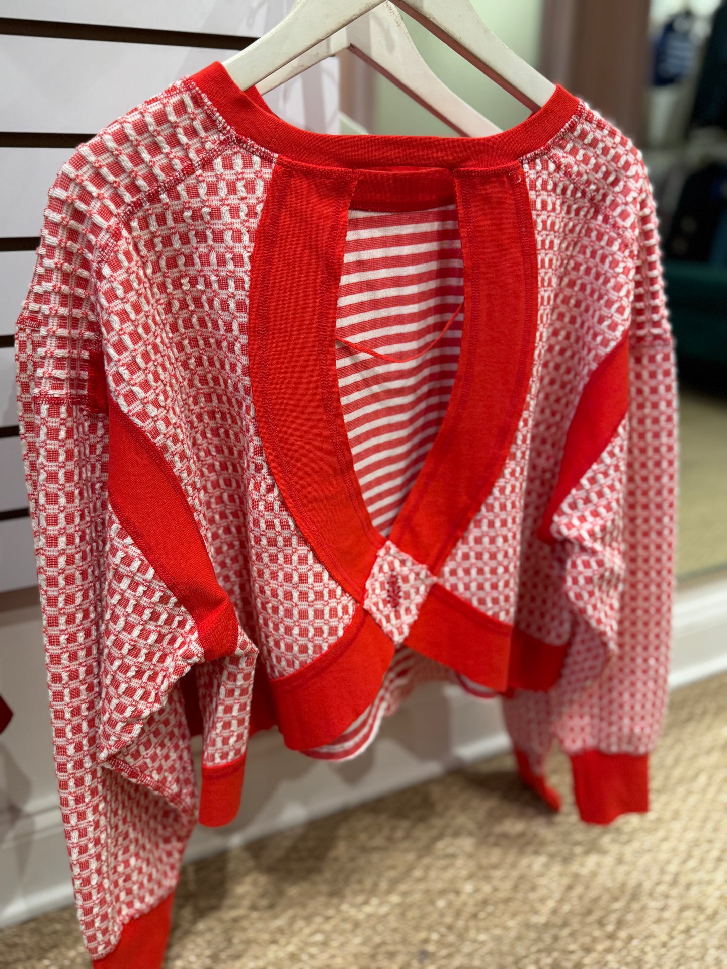 FP Movement My Time Textured Layer In Victory Red