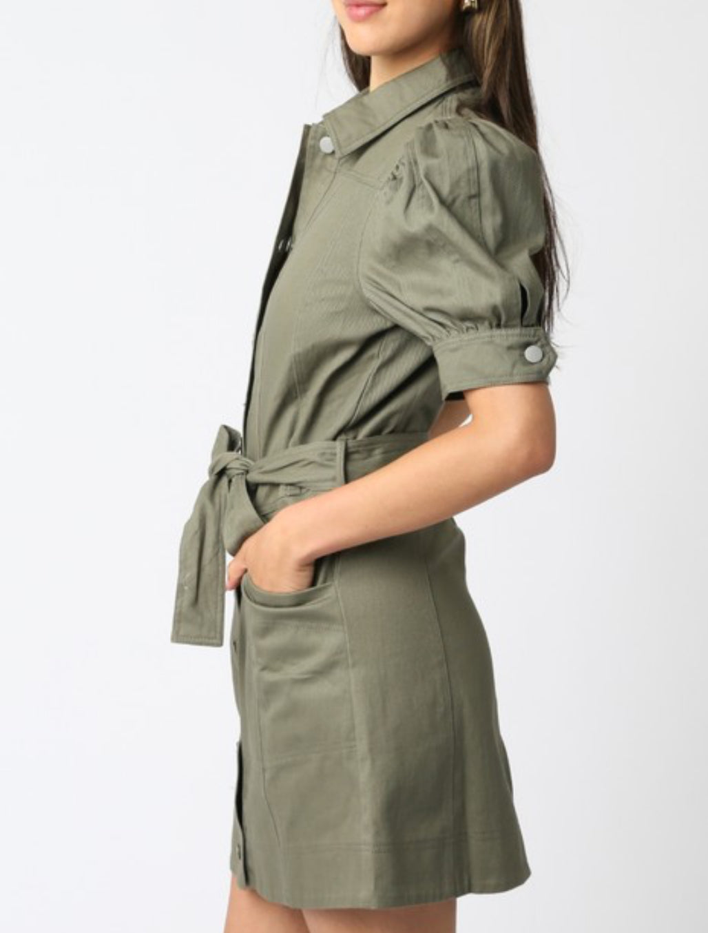 Alissa Button Up Dress