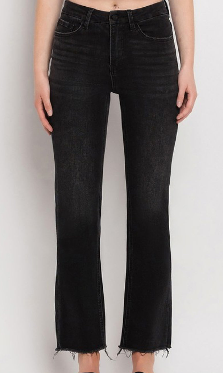 Vervet Bella Kick Flare Jeans in Favorite Wine