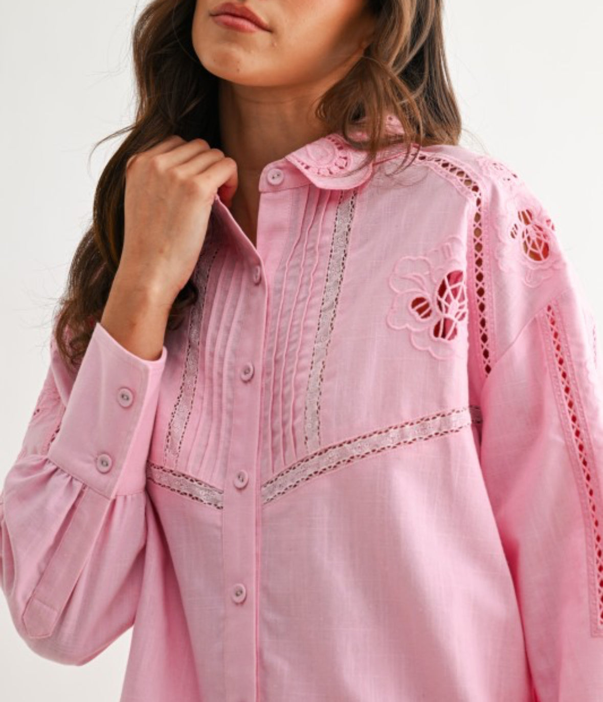 Jordan Embroidered Linen Set