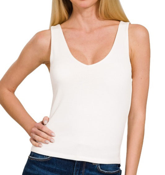 V Neck Tank Top