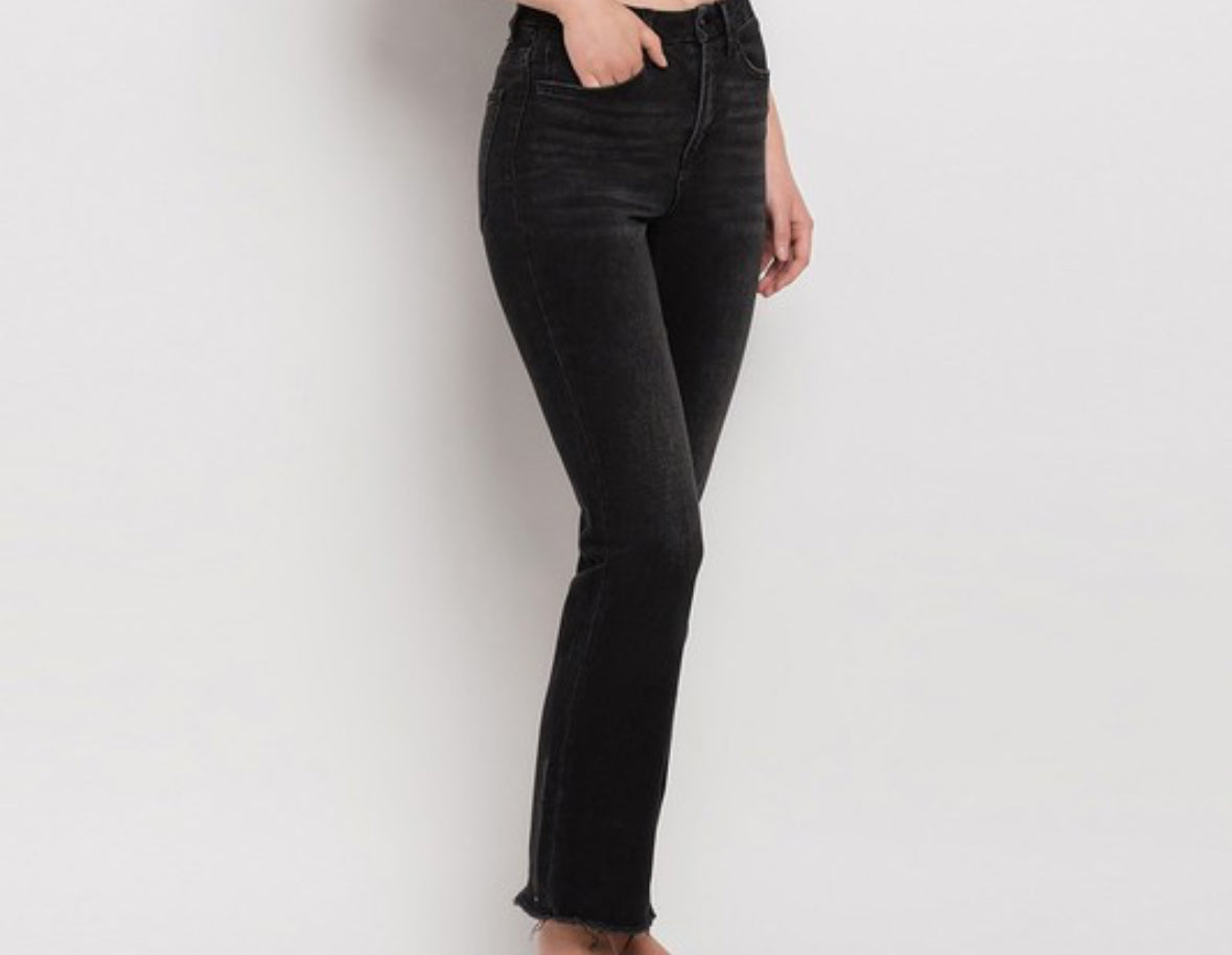 Vervet Bella Kick Flare Jeans in Favorite Wine