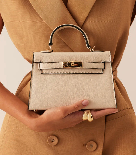 Billini Hariette Handle Bag in Bone