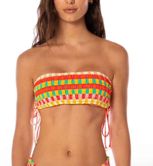 Maaji Golden Gambit Artemisa Top in Red