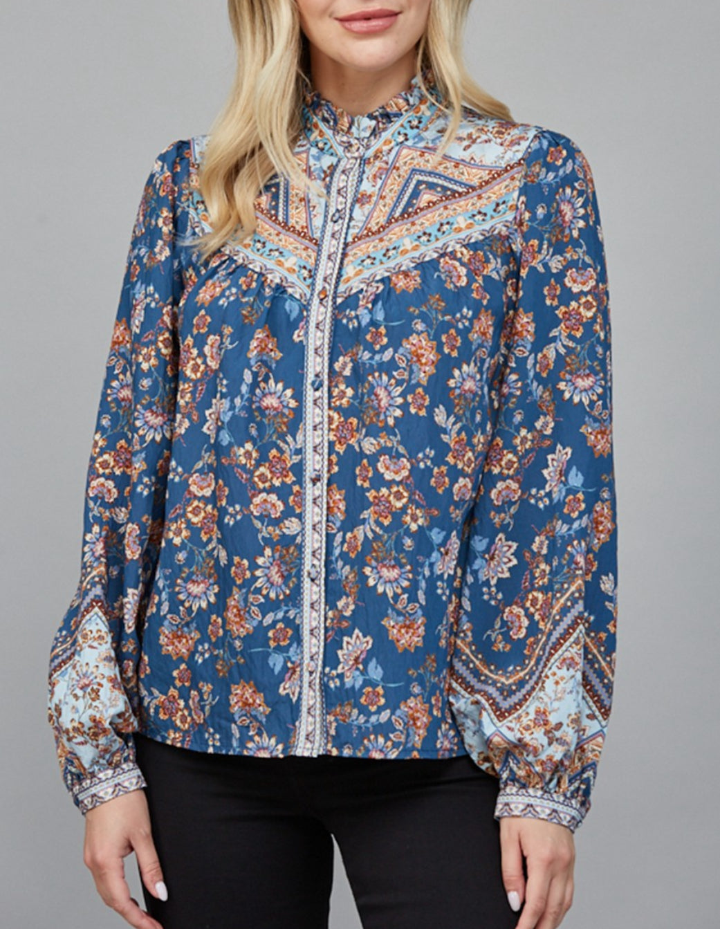 Tish Floral Longsleeve Blouse