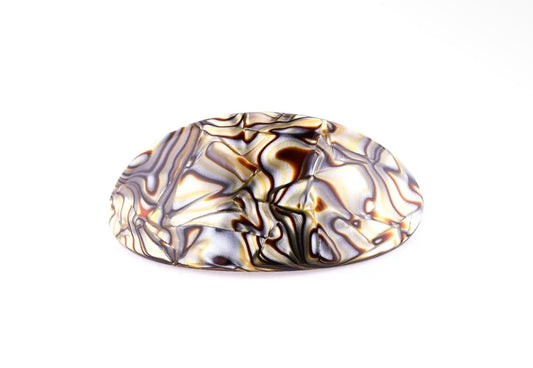 Medusa’s Heirlooms Golden Onyx Oval Clip