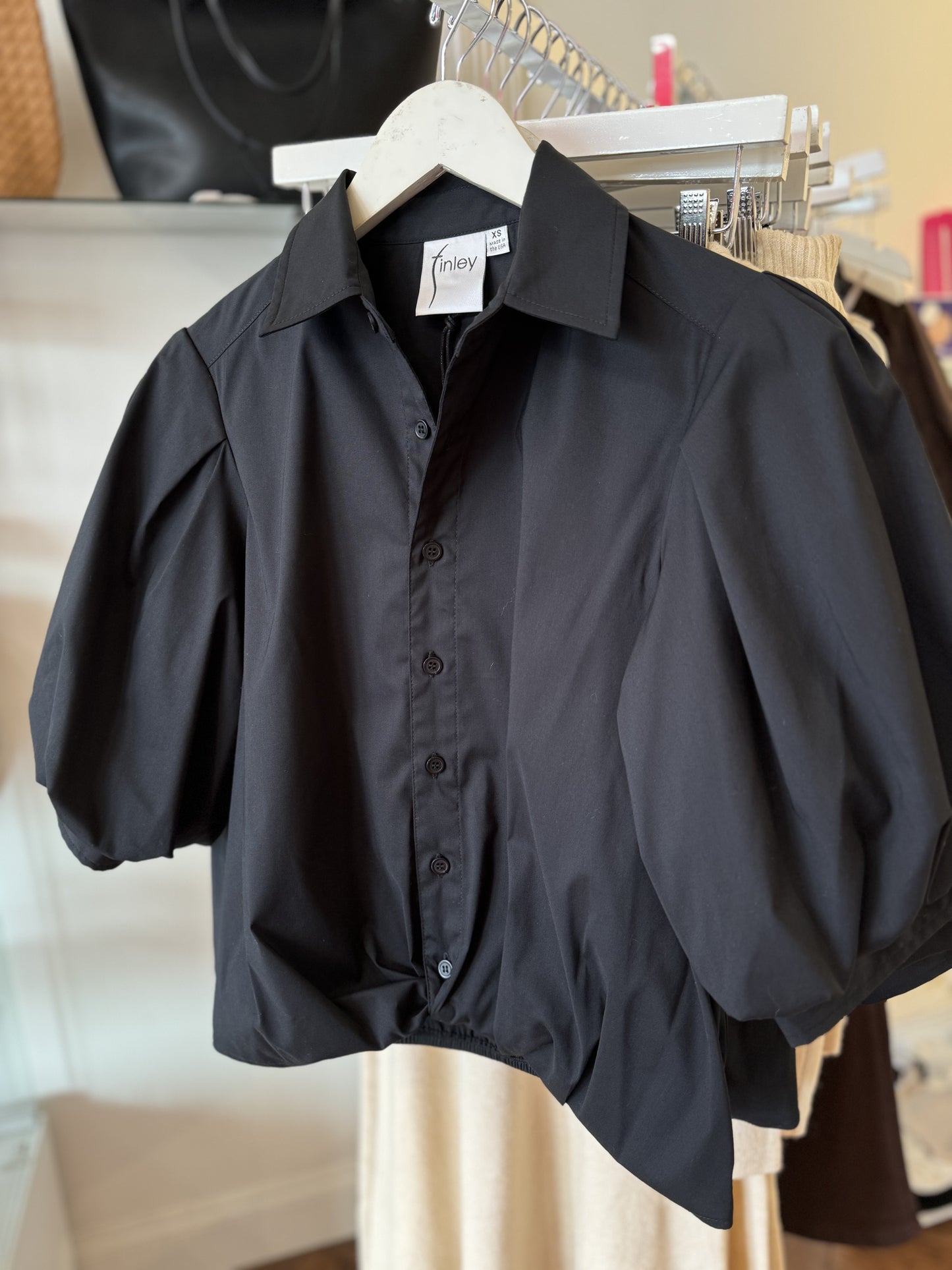 Finley Bomba Silky Poplin Shirt