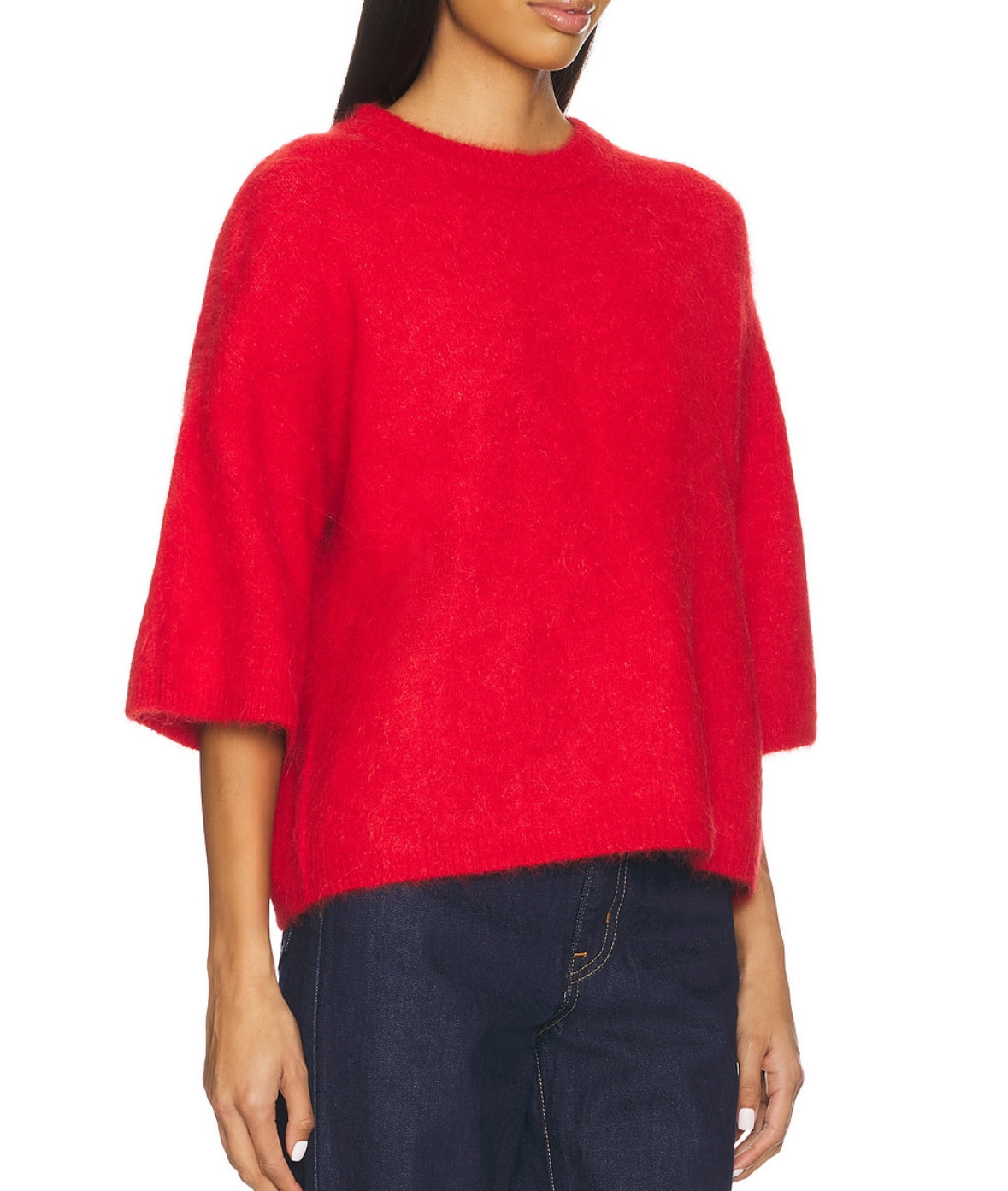Pistola Micah Sweater in Ruby