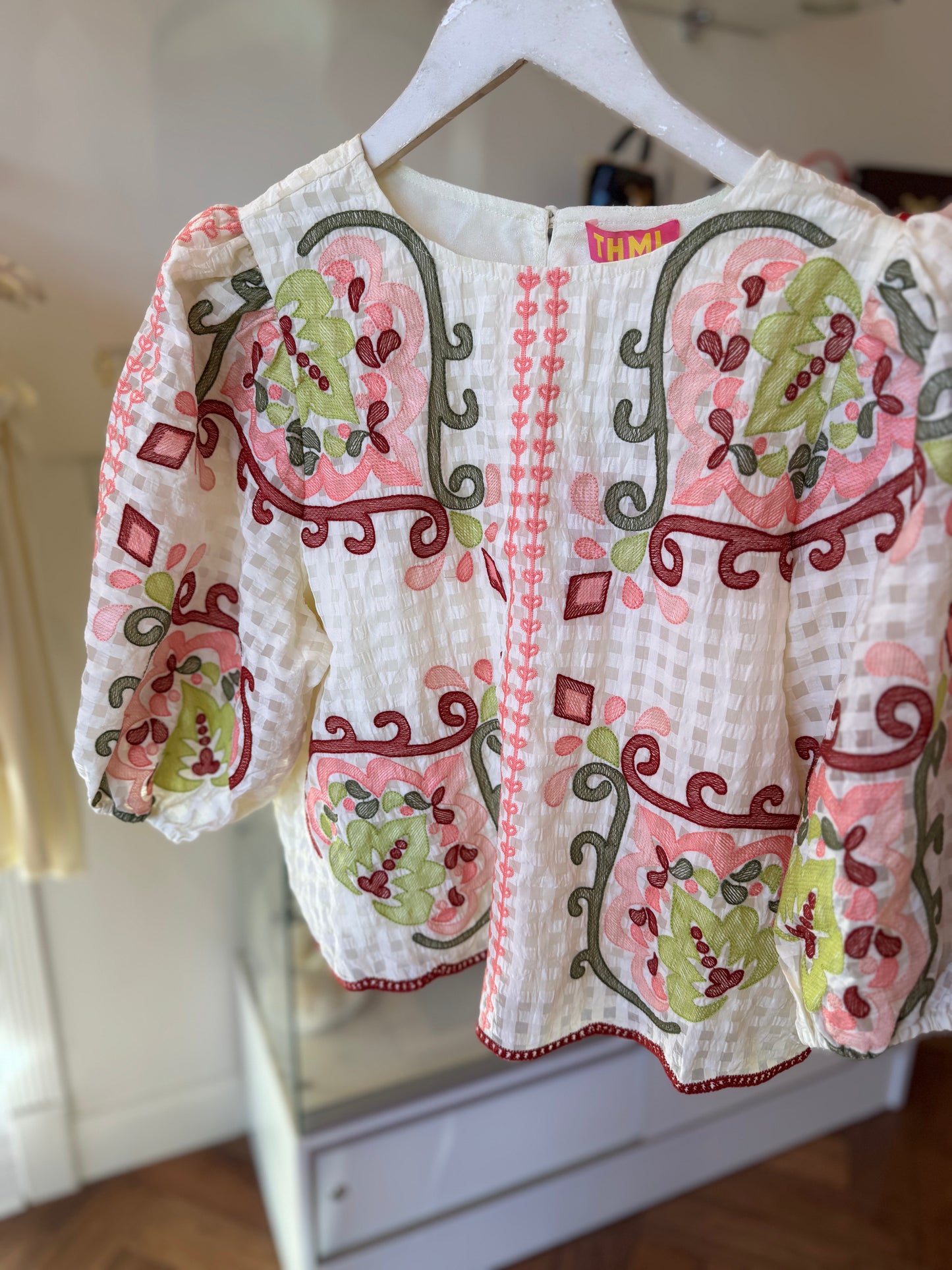 Sims Embroidered Top