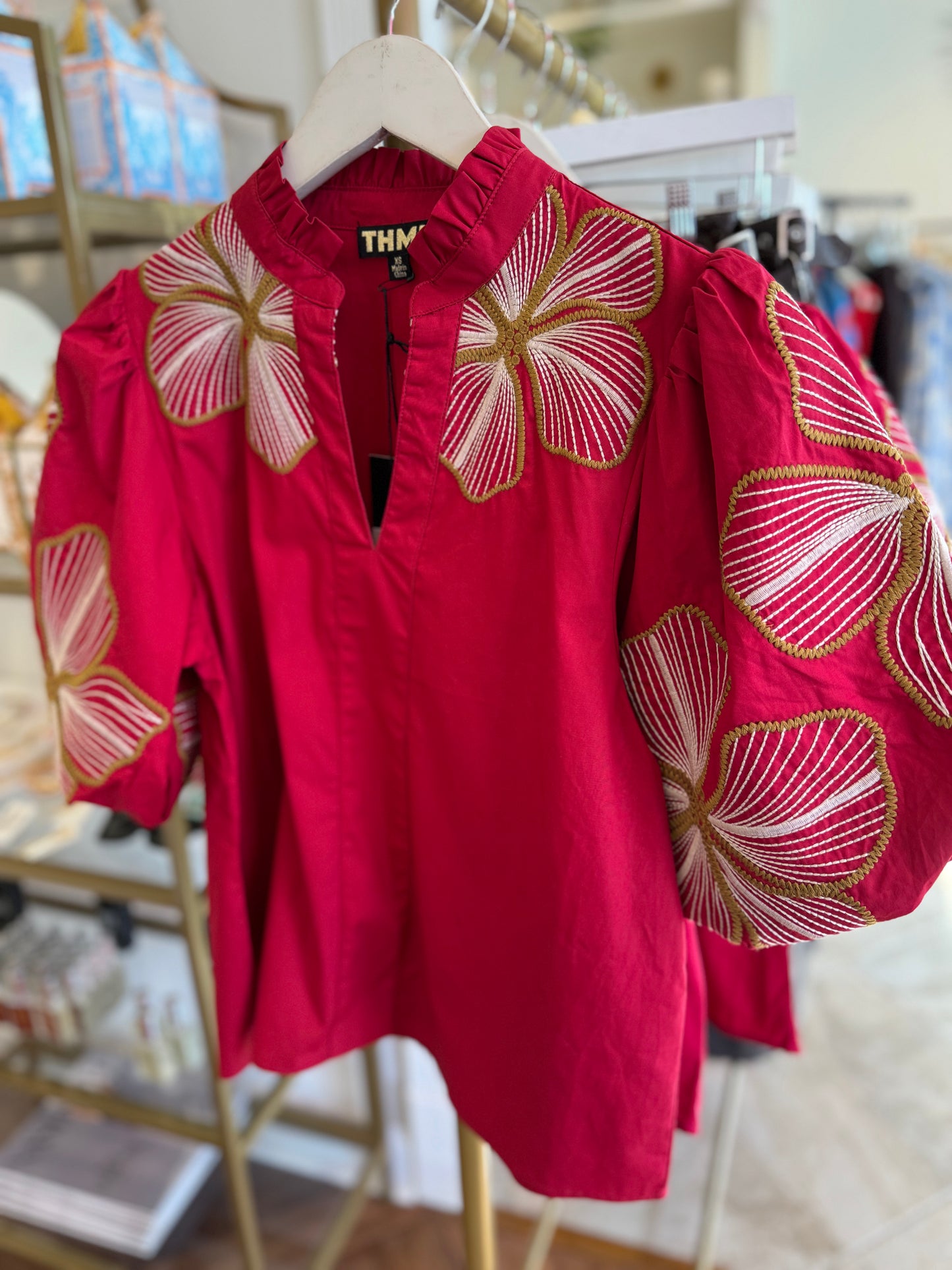 Hutch Embroidered Top