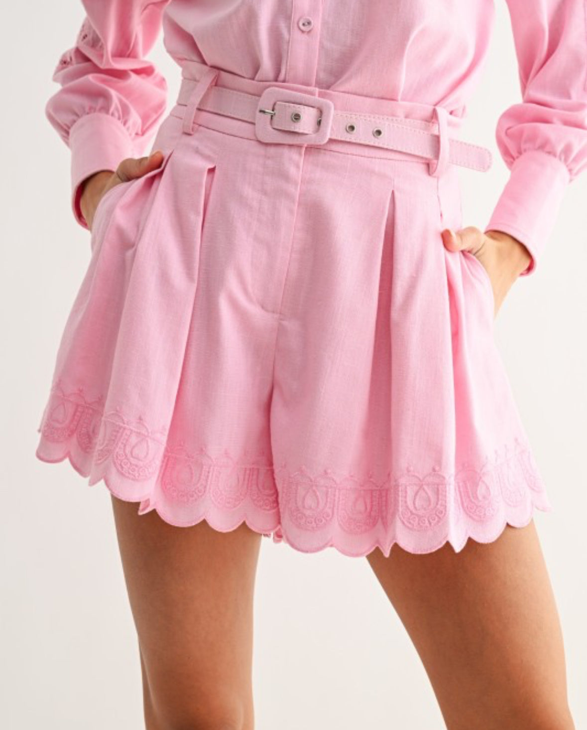 Jordan Embroidered Linen Set